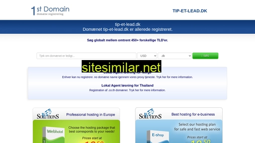 tip-et-lead.dk alternative sites