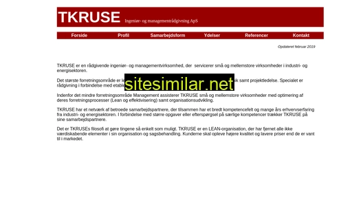 tkruse.dk alternative sites