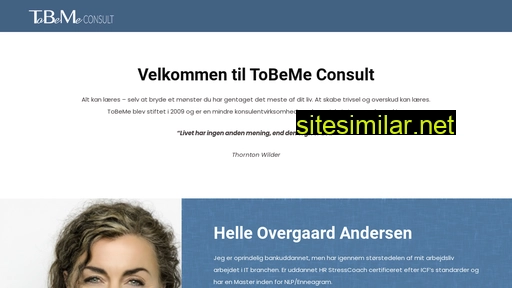 tobeme.dk alternative sites