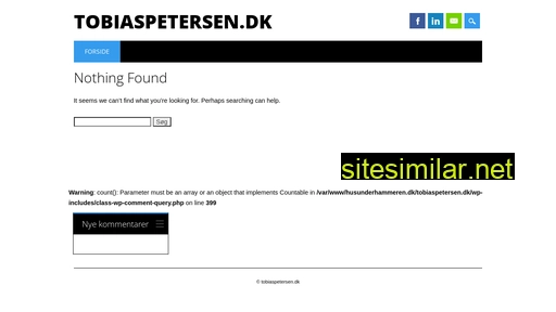 tobiaspetersen.dk alternative sites