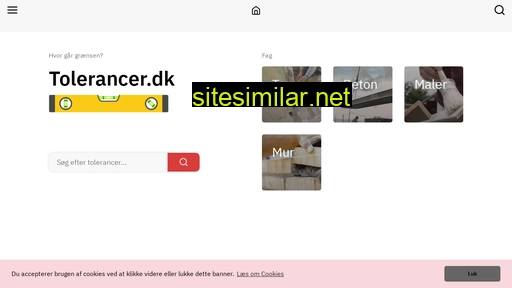 tolerancer.dk alternative sites
