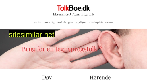 tolkboe.dk alternative sites
