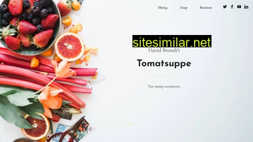 tomatsuppe.dk alternative sites