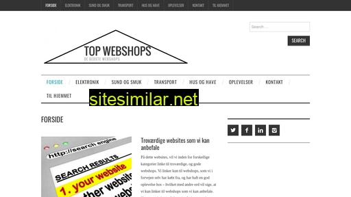 topwebshops.dk alternative sites