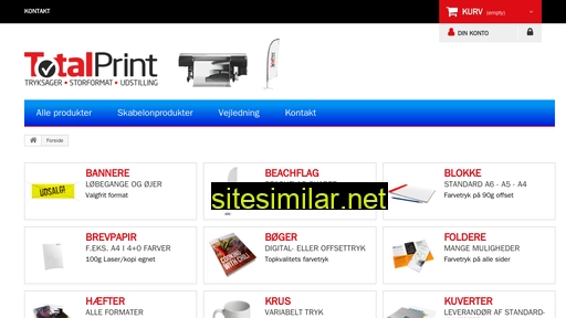 totalprint.dk alternative sites