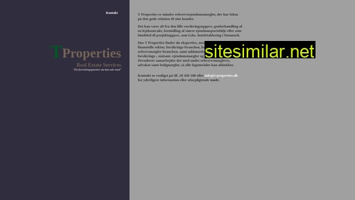 t-properties.dk alternative sites