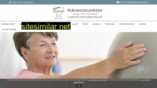 traeningsklinikken.dk alternative sites