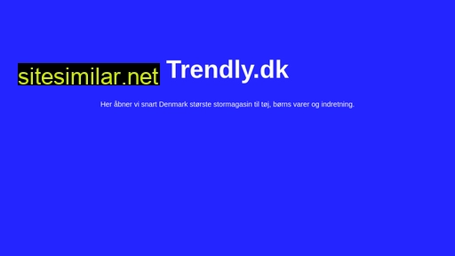 trendly.dk alternative sites