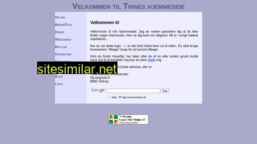 trinekc.dk alternative sites