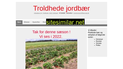troldhede-jordbaer.dk alternative sites