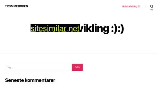 trommebogen.dk alternative sites