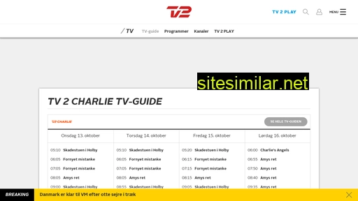 tvtid.tv2.dk alternative sites