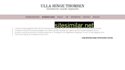 ullahingethomsen.dk alternative sites