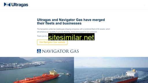 Ultragas similar sites