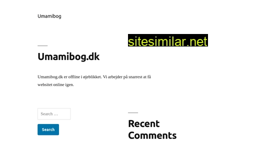 umamibog.dk alternative sites
