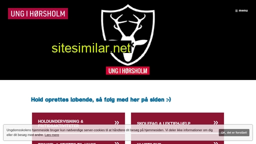ungihorsholm.dk alternative sites