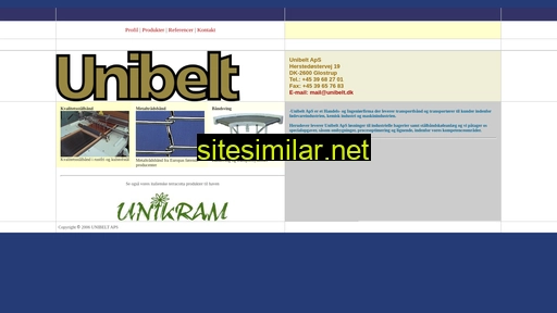 unibelt.dk alternative sites