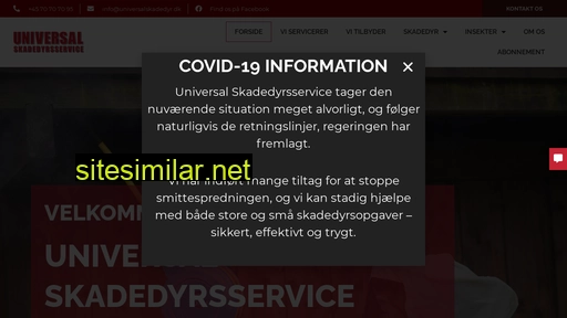 universalskadedyr.dk alternative sites
