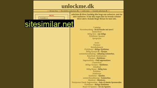 unlockme.dk alternative sites