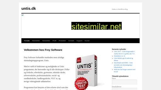 untis.dk alternative sites