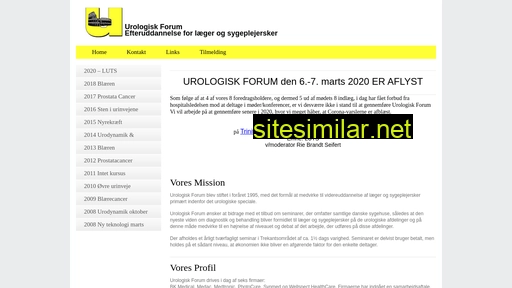 urologiskforum.dk alternative sites