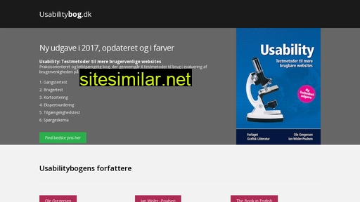 usabilitybog.dk alternative sites
