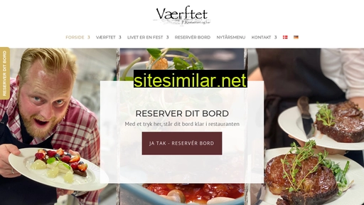 vaerftet-restaurant.dk alternative sites
