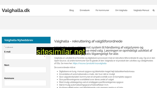 valghalla.dk alternative sites
