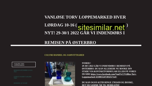 vanloesetorvloppemarked.dk alternative sites