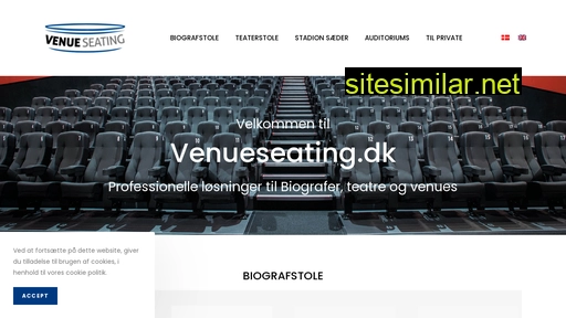 venueseating.dk alternative sites