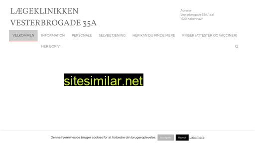 vesterbrogade35a.dk alternative sites