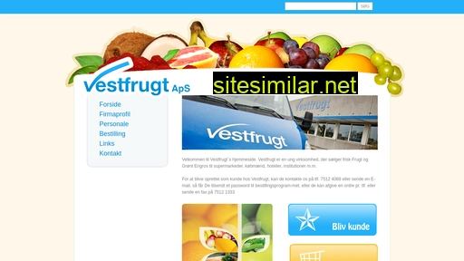 vestfrugt.dk alternative sites