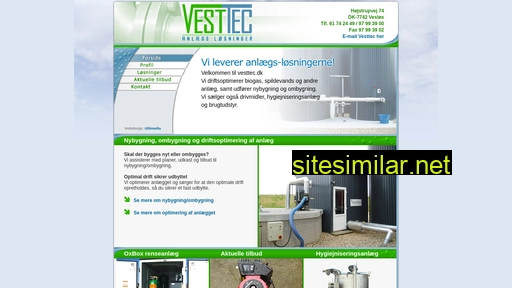 vesttec.dk alternative sites