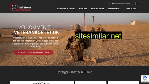 veterankortet.dk alternative sites