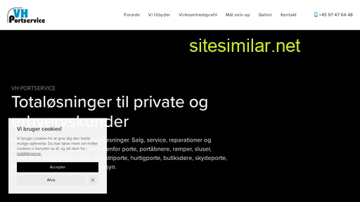 vhportservice.dk alternative sites