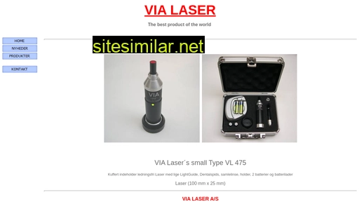 vialaser.dk alternative sites