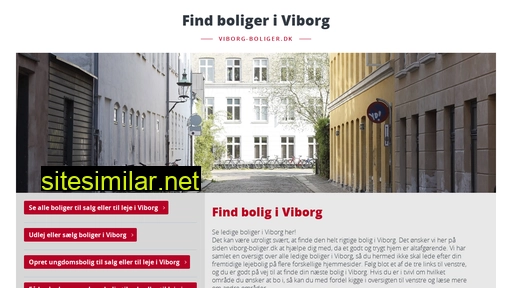 viborg-boliger.dk alternative sites