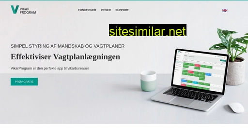 vikarprogram.dk alternative sites