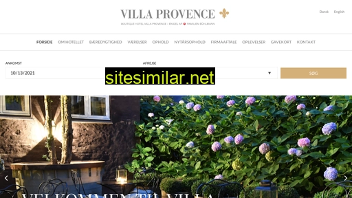 villaprovence.dk alternative sites