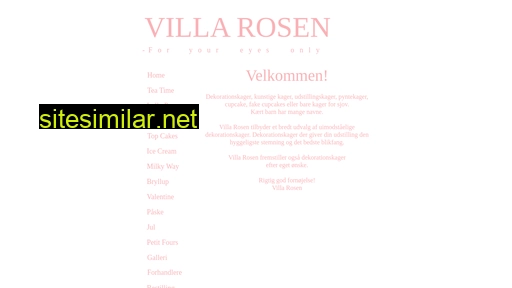 villarosen.dk alternative sites