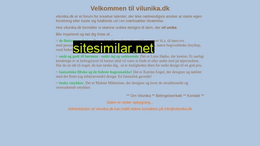 vilunika.dk alternative sites