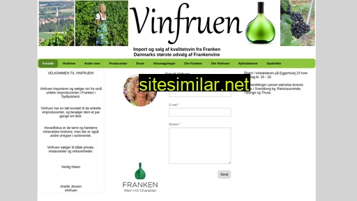 vinfruen.dk alternative sites