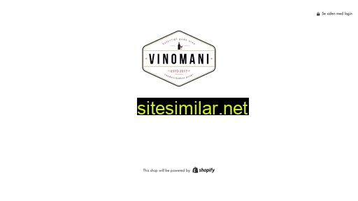 vinomani.dk alternative sites