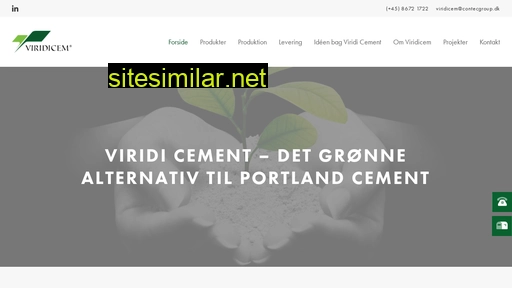 viridicem.dk alternative sites