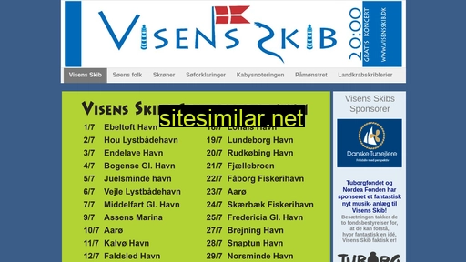 visensskib.dk alternative sites