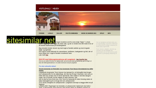 visitlohals.dk alternative sites