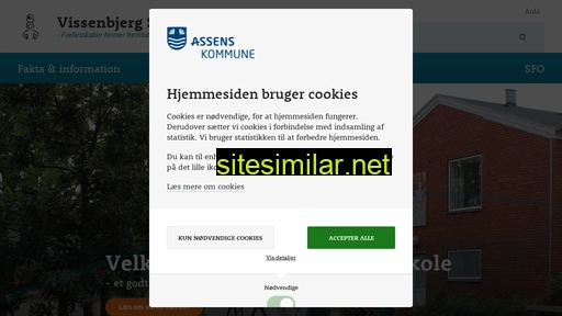 vissenbjergskole.dk alternative sites