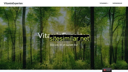 vitaminexperten.dk alternative sites