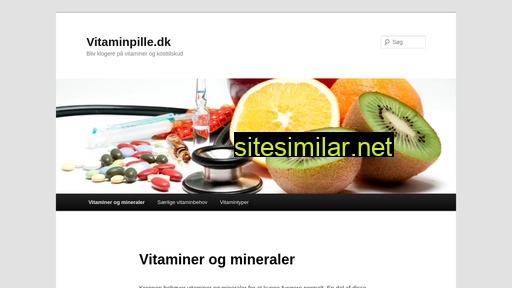 vitaminpille.dk alternative sites