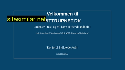 vittrupnet.dk alternative sites